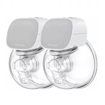 Tiralatte Momcozy S9 Pro Double grigio BP202-GR00BA-A — comodo tiralatte elettrico doppio regolabile