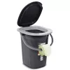 Secchio WC portatile GreenBlue GB320AG — modello turistico leggero, contenitore portatile compatto