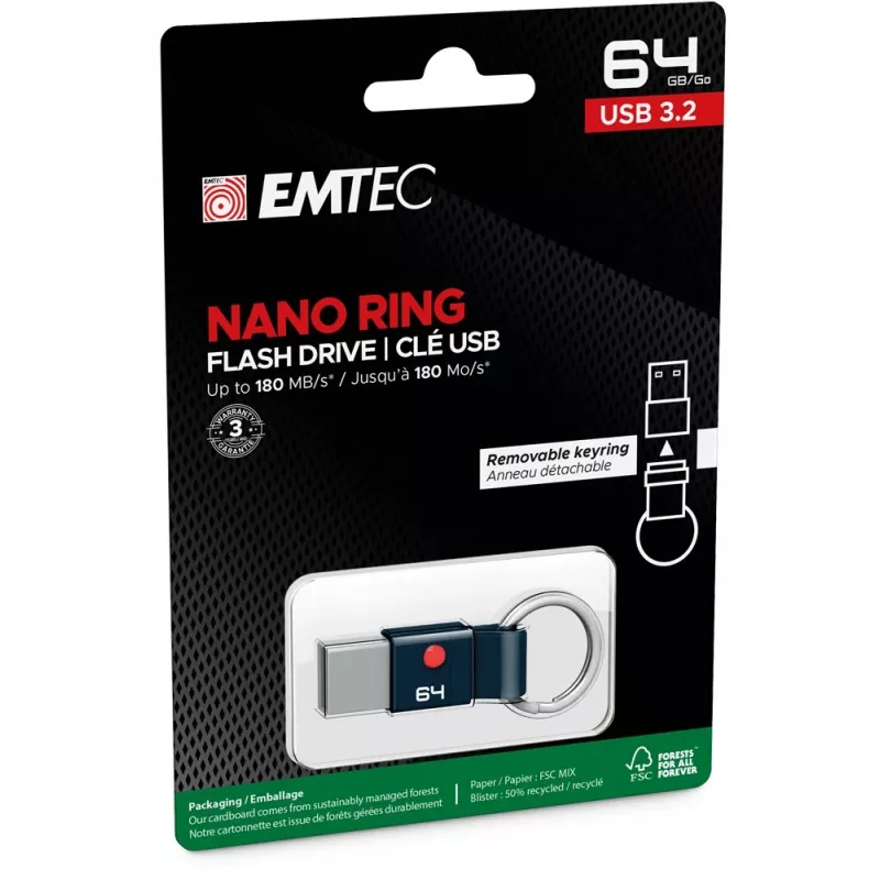 Chiavetta USB Emtec 64GB USB3.2 T100