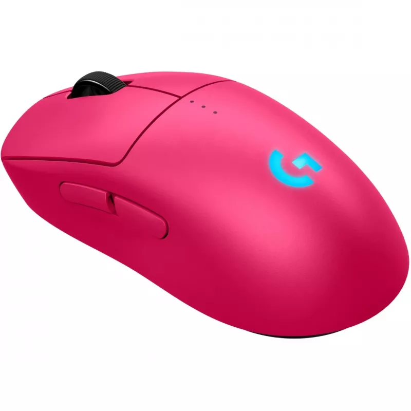 Mouse Logitech Pro 2 Lightspeed rosa interfaccia