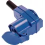 Connettore femmina CEE angolare 250 V 16 A con presa Schuko integrata AS Schwabe 60474