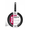 Padella in alluminio con rivestimento antiaderente LP1003 MARCHE 28 cm nero