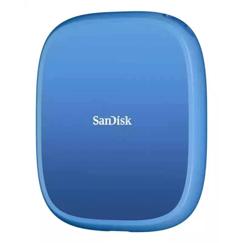 SanDisk Creator Phone disco rigido esterno compatibile MagSafe, SSD, 2TB, blu, SDSSDE62C-2T00-G25