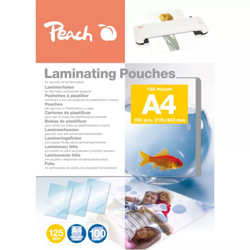 Peach PP525-02 pellicole per laminazione 100 pz.