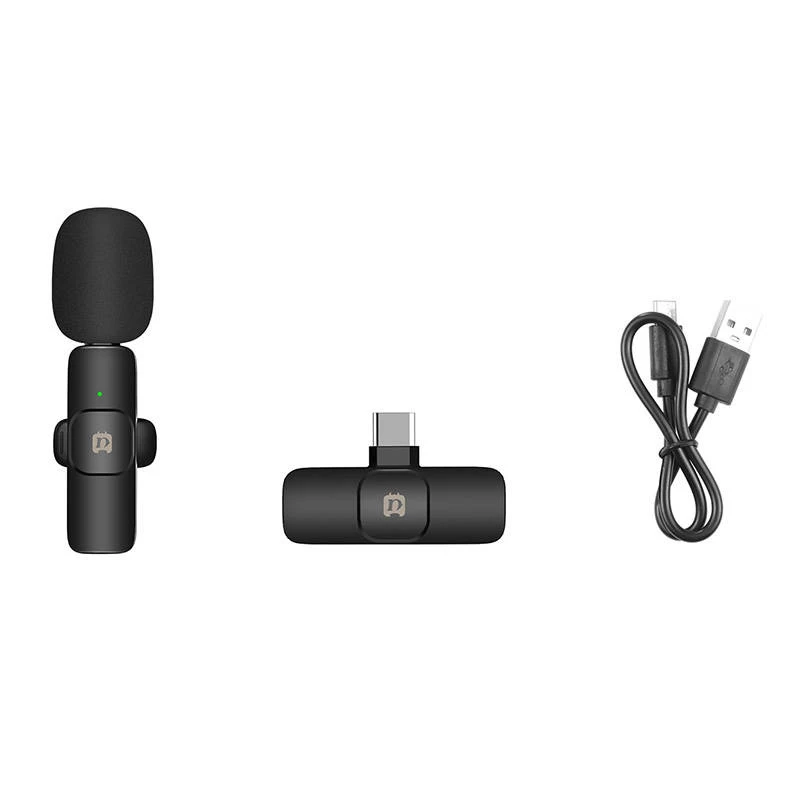 Microfono wireless Puluz PU3151B lavalier Type-C