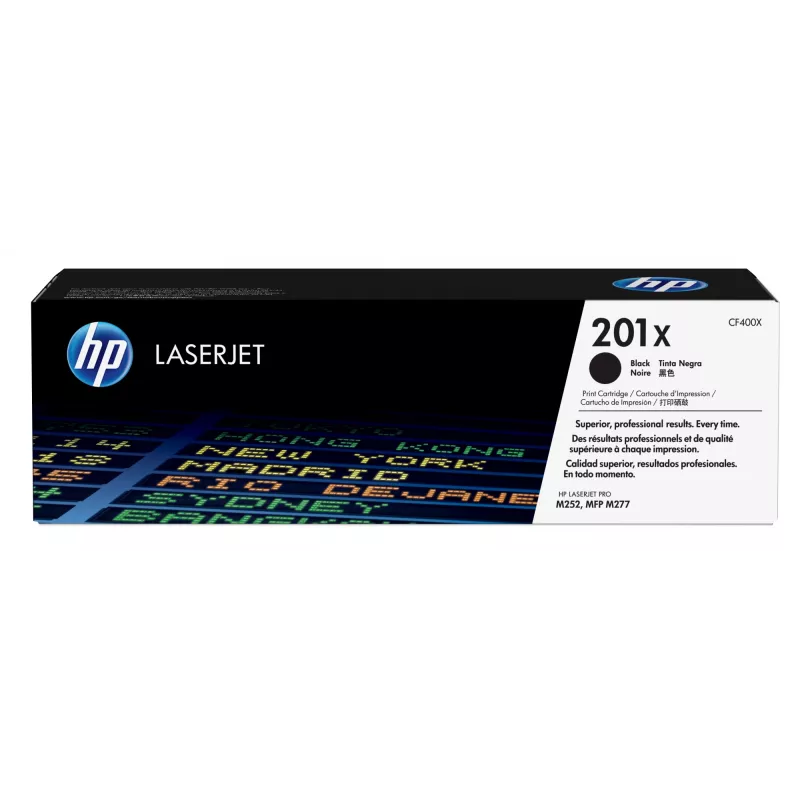 HP 201X High Yield cartuccia toner LaserJet originale nero, 2800 pagine, nero, 1 pz.