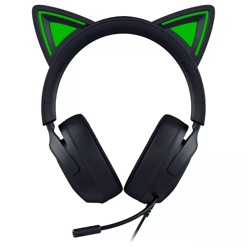 Headset gaming cablato Razer Kraken Kitty V3 X — on-ear, microfono integrato