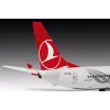 Modellino aereo in plastica REVELL Boeing 737-800 Turkish Air scala 1:144