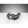 Sandwich maker Rommelsbacher ST 1410 — 4 sandwich, 1400 W, piastre antiaderenti, nero/argento