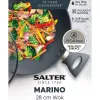 Wok Salter BW12267EU7 28 cm antiaderente, adatto all'induzione