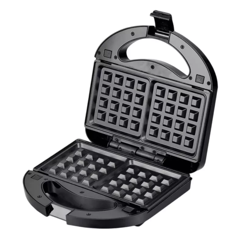 Tostiera sandwich maker Maestro MR-709 3in1 750W – pressa per sandwich, piastre grill e waffle, bianco