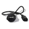 Cavo di alimentazione APC AP9880 nero 0,6 m connettore femmina C14 CEE7/7