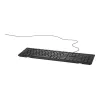 Tastiera full-size con filo Dell KB216 — layout QWERTY nordico, nero, USB
