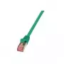 Logilink PrimeLine - cavo patch - RJ-45 (M) - RJ-45 (M) - 7,5 m - SFTP, PiMF - CAT 6 - senza alogeni - verde (CQ2085S)