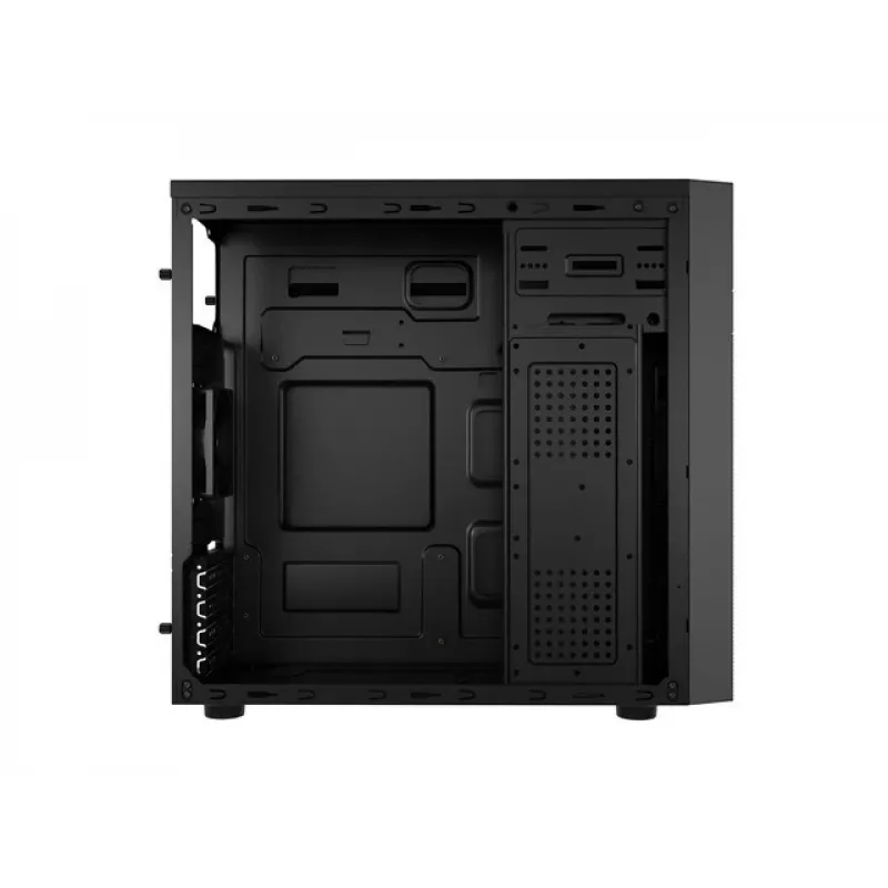 Case PC NATEC Helix Mini Tower nero — microATX/Mini-ITX, 3×3,5