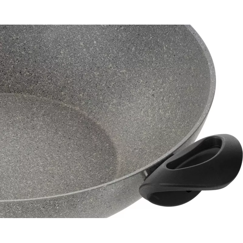 Padella Wok Ballarini Ferrara FERR8KD.36D 36 cm, rivestimento in granito, due manici e coperchio