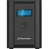 PowerWalker VI 1200 SHL gruppo di continuità line-interactive UPS 1200 VA (1,2 kVA), 600 W, 4 prese (2x Schuko, 2x IEC C13), USB, LCD, nero