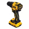 Avvitatore trapano a batteria DCD708D2T, 18Volt giallo/nero, 2x batteria Li-Ion 2,0 Ah, in TSTAK Box
