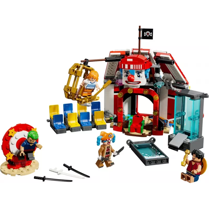 Set giocattolo LEGO Bricks Buggy der Clown Zirkuszelt 75637 — 573 pezzi, 4 minifigure, età 8+