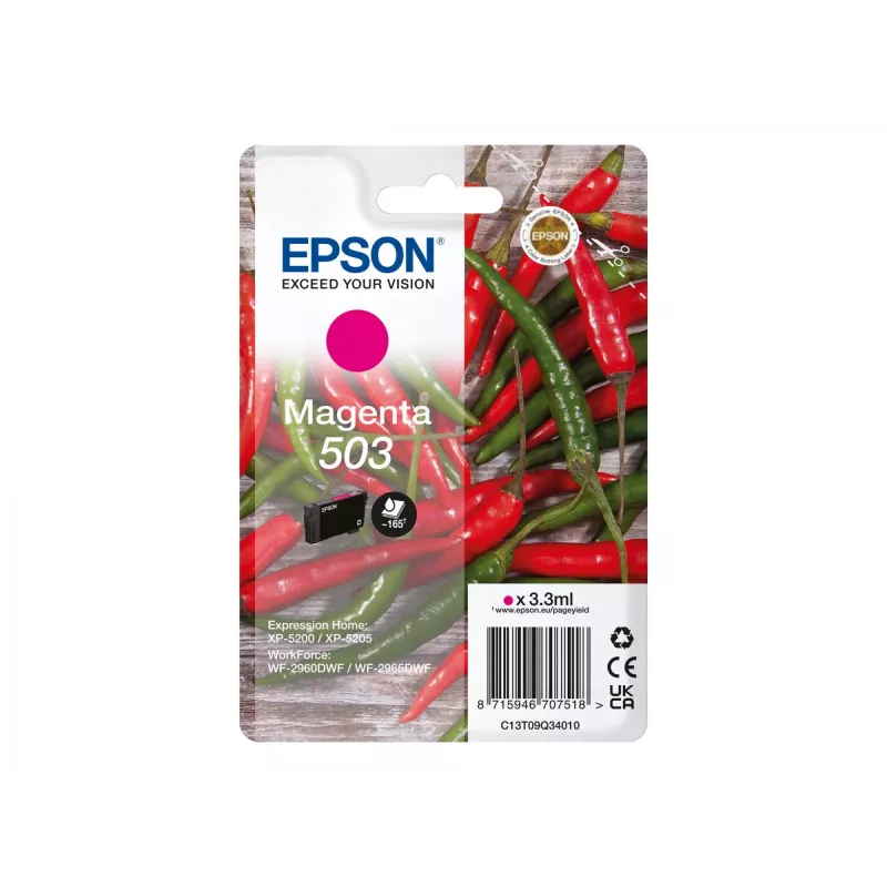 Epson 503 cartuccia d'inchiostro 1 pz. originale resa standard magenta