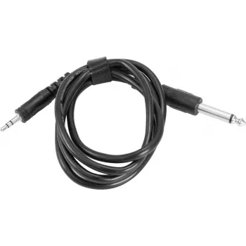 Cavo adattatore per chitarra elettrica Omnitronic jack 6,3 mm a 3,5 mm (modello 13063458)