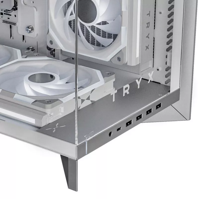 Case TRYX LUCA L70 Midi-Tower ARGB bianco