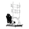 Oplite Supporto monitor R8 On Top Single bianco retail (OP-R8-4MMW)
