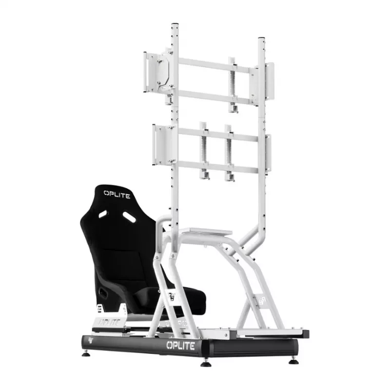 Oplite Supporto monitor R8 On Top Single bianco retail (OP-R8-4MMW)