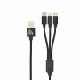 Cavo di ricarica Sbox USB 2.0 8-pin/Type-C/Micro USB solo 2,4A 1M BULK