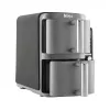 Ninja SL400EU friggitrice Double 9,5 L 2470 W friggitrice ad aria calda nero, grigio