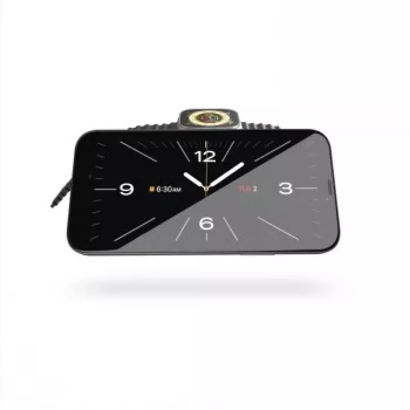 ZENS caricatore da viaggio 2-IN-1 MAGSAFE + WATCH BIANCO