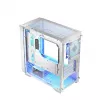 Logic DART PRO ARGB MINI USB-C case PC bianco