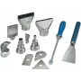 Set di accessori per pistola ad aria calda Steinel 070007 — set da 12 pezzi di ugelli e accessori
