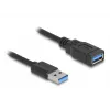 Cavo USB DeLOCK 90367 0,6 m USB A nero
