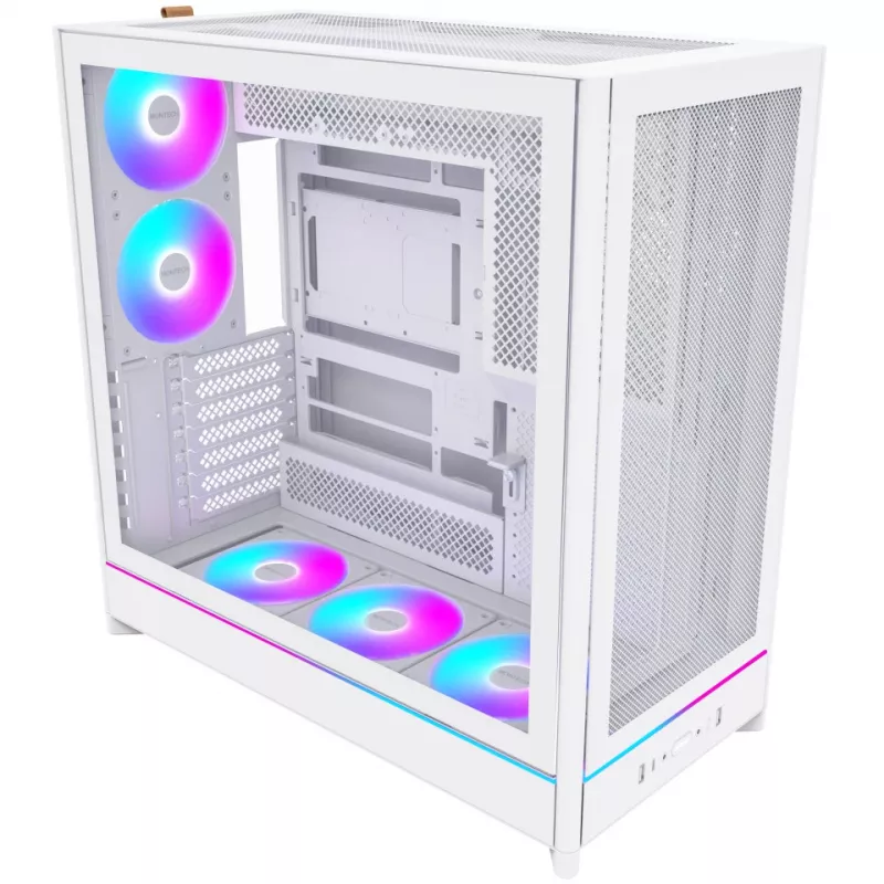 Case PC Montech HS01 PRO Midi Tower bianco