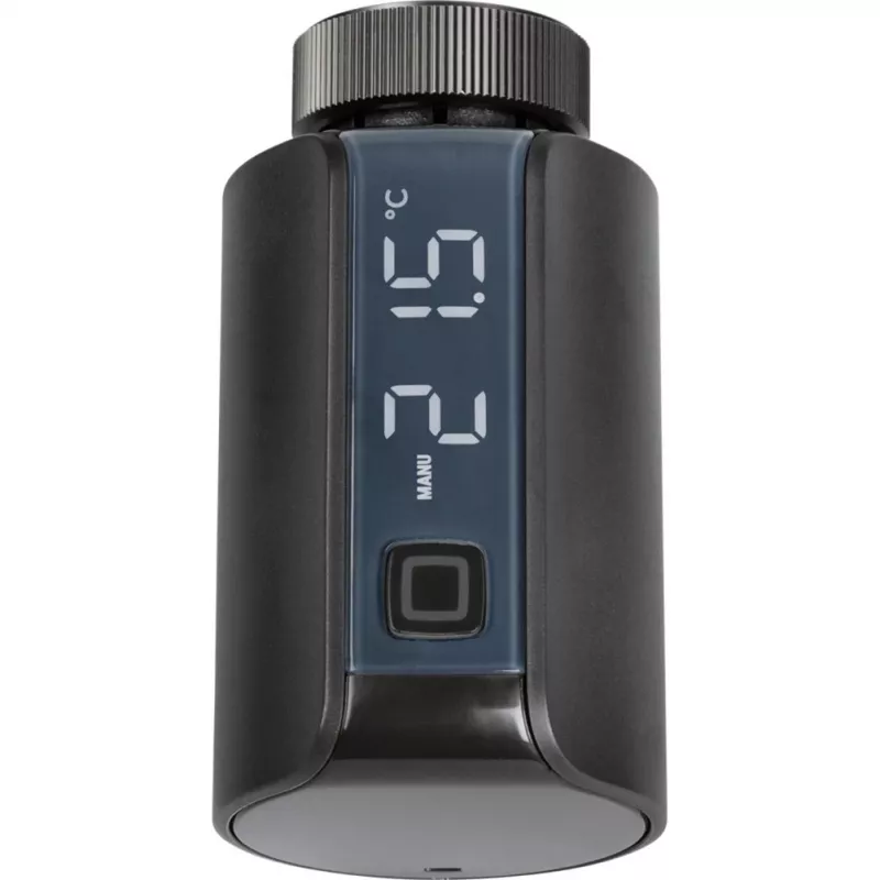 eQ-3 AG HmIP-eTRV-E-A, nero, pulsanti, IP20, 0 - 50 °C, 868 - 868,6 MHz, 230 m