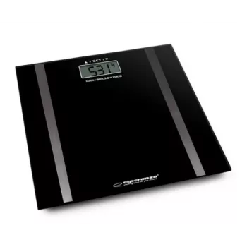 Bilancia pesapersone Esperanza EBS018K – elettronica, 180 kg, nera