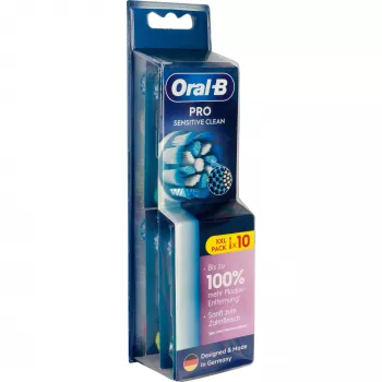 Oral-B Pro Sensitive Clean testine di ricambio, 10 pezzi
