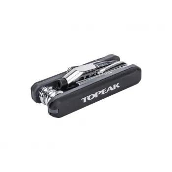 Multitool Topeak Hexus X nero acciaio inox 90mm