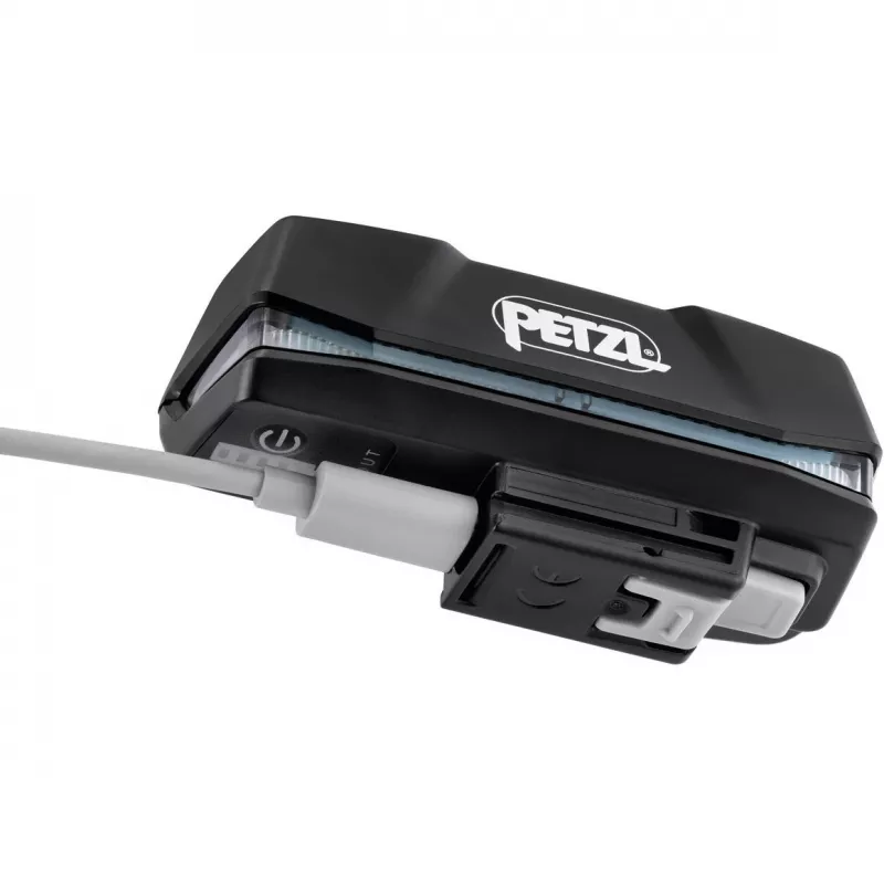 Torcia frontale Petzl NAO RL nero arancione LED 1500 lm USB