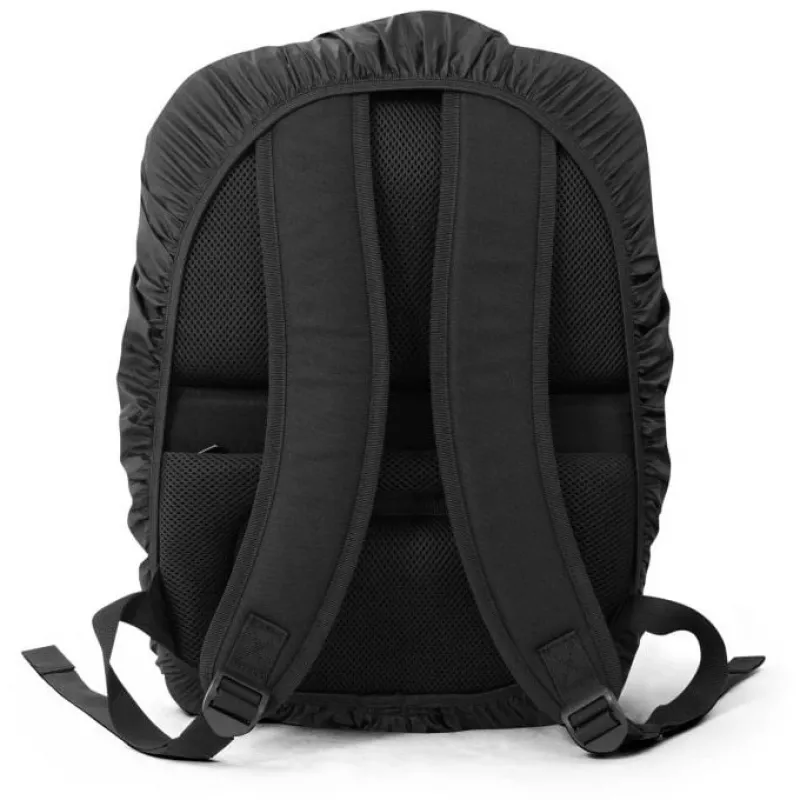 DICOTA D32159 copertura antipioggia universale per zaini da 16 pollici (40,6 cm), poliestere 210D, nera