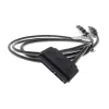 Cavo eSATA Akasa Flexstor per HDD e SSD SATA da 6,40 cm (2.5) (AK-CBSA03-80BK)