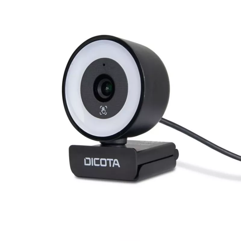 Webcam DICOTA D32066 5 MP 2592 x 1944 pixel USB 2.0 nera