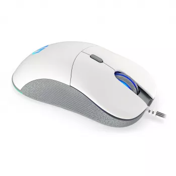 ENDORFY GEM Plus Onyx White mouse gaming per destrimani USB Type-C ottico 19000 DPI