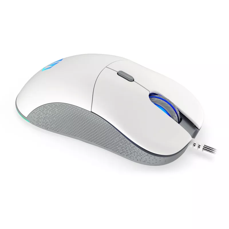 ENDORFY GEM Plus Onyx White mouse gaming per destrimani USB Type-C ottico 19000 DPI