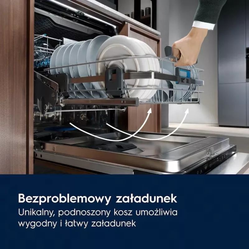 Lavastoviglie da incasso ELECTROLUX EEC87400W, 13 coperti, 44 dB