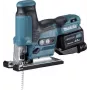 Seghetto alternativo a pendolo a batteria JV102DSMJ 10,8 Volt blu nero 2x batteria Li-Ion 4,0 Ah