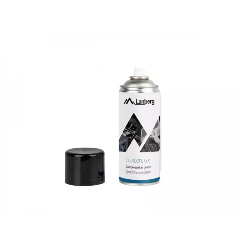 Lanberg CG-400FL-001 aria compressa per la pulizia, 400 ml