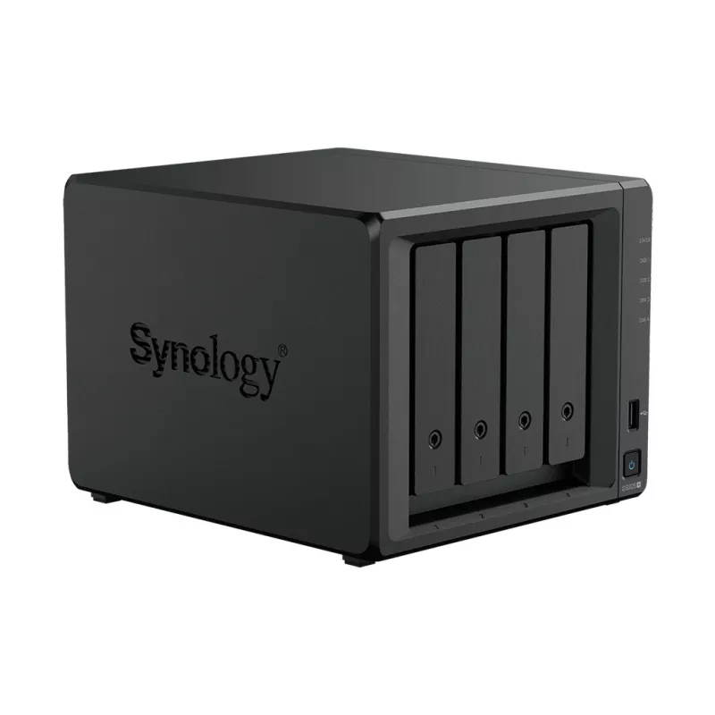 Synology DiskStation DS925+ NAS/server di storage Ryzen Embedded V1500B 4 GB DDR4 0 TB nero