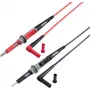 VOLTCRAFT MS-4PS Cavo di misura di sicurezza 4 mm connettore di sicurezza puntale di prova 1,00 m nero, rosso 1 pezzo (MS-4PS)